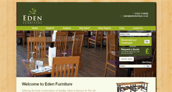 Desktop Screenshot of edenfurniture.co.uk