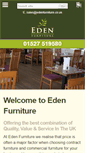 Mobile Screenshot of edenfurniture.co.uk
